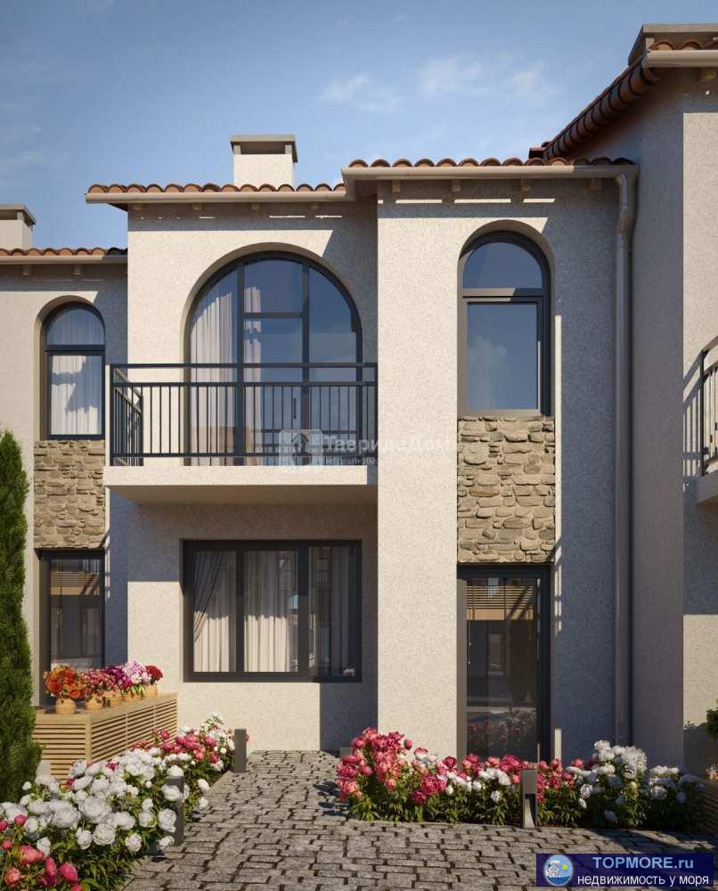 Продам таунхаус 127,77 кв.м., на уч. 199 кв.м.  с видом на море в новом коттеджном поселке у моря 'LA VITA', с.... - 1