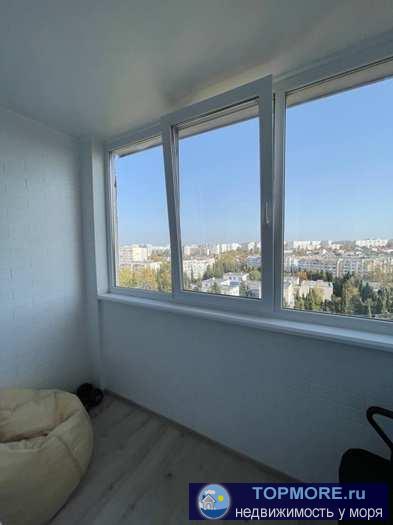 Сдается на длительный период уютная 1 комнатная квартира в Гагаринском районе г. Севастополя. Современный ремонт.... - 2