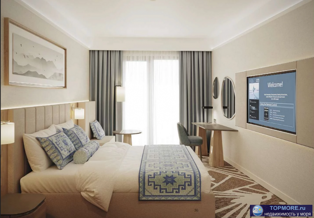 Лот № 173073- 1.350.000 в год.Апартамент приносящий постоянную пассивную прибыль, отличная инвестиция.Комплекс...