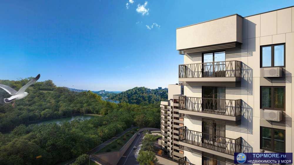 Лот № 173761. Продаю новую 1 комн. квартиру в жилом комплексе бизнес класса рядом с прекрасным озером, в окружении... - 2