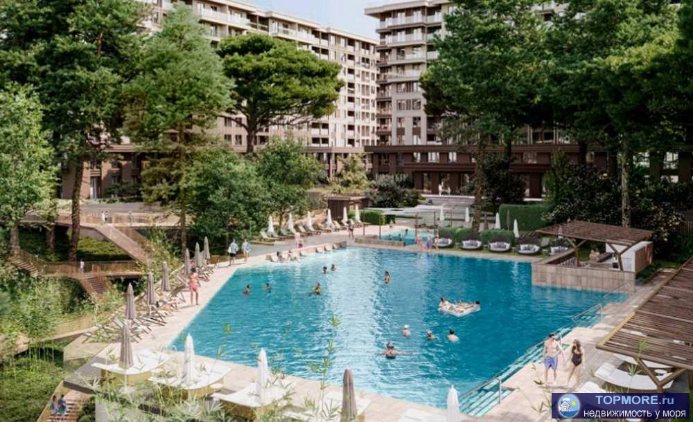 Лот № 174022. Продаю номер в гостиничном комплексе премиум класса в Адлере, в центре курортной жизни.4,5 Га...