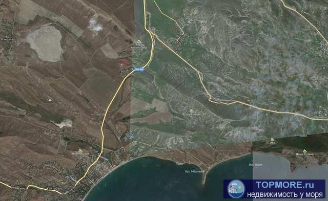 Продается участок в СТ " Волна,"  пгт. Коктебель, Феодосийский городской округ. Участок видовой. С участка...