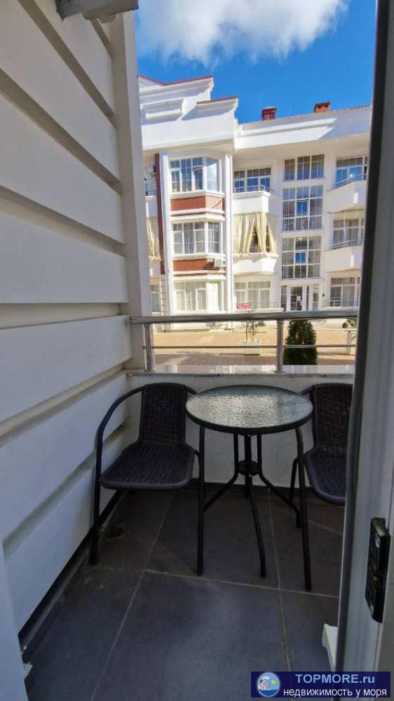 Лот № 174797. Продается студия в Курортном городке. Статус квартира. 18 кв.м. с балконом. Этаж 1 из 3. Закрытая... - 2