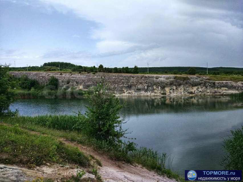 Лот № 74191  Большой, ровный участок в живописном месте, рядом ЭКО усадьба "Эски Кермен" и озеро... - 2