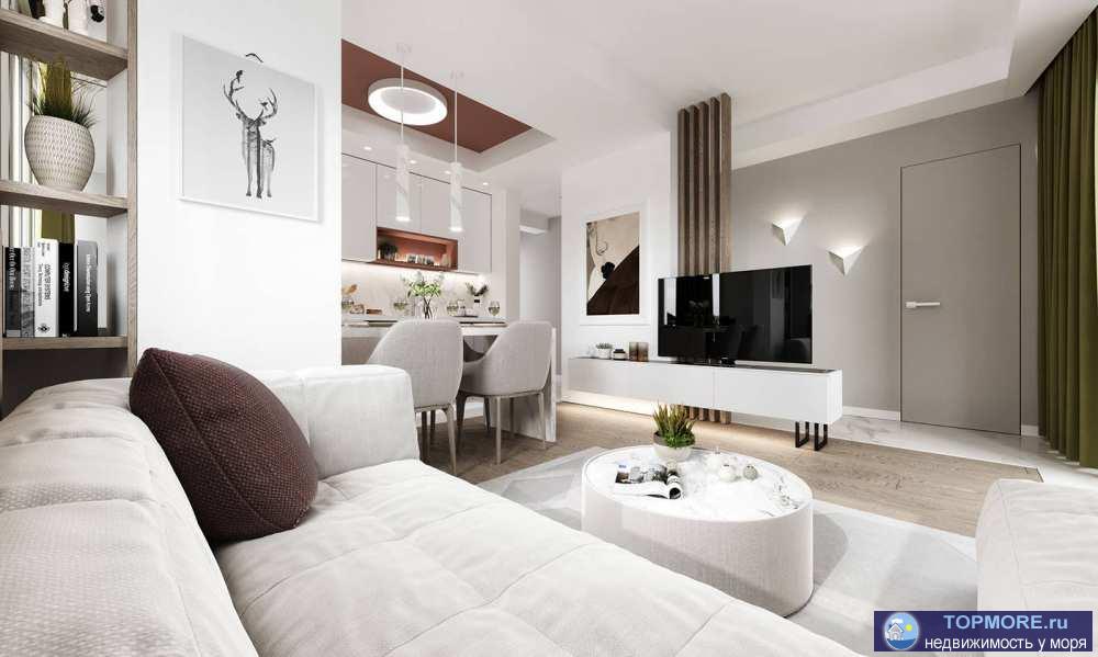 Лот № 178283. Продаю большую светлую квартиру с панорамным видом на море и на горы в жилом комплексе бизнес класса...