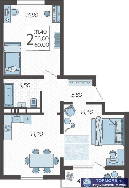 Лот № 177356. жк «Горный квартал» - мечта  о жизни на природе, которая стала реальностью.  Жить в курортной столице... - 1