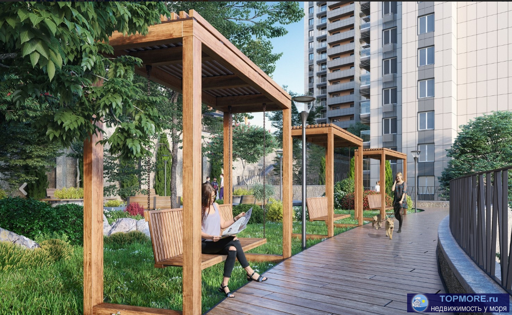 Лот № 178581. Продается видовая квартира на 14м  этаже в жк Горный Квартал!  Расположение «Горного квартала» в... - 2