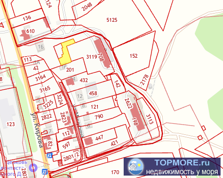 Лот № 74420  Предлагается к продаже отличный участок 6 соток ИЖС в селе Красный Мак Бахчисарайского района.  Село... - 1