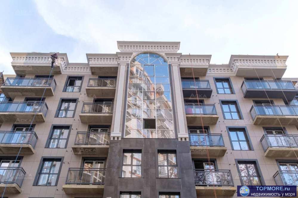 Лот № 178843. Продаётся большая квартира 80 м² в элитном жк «Аристократ» в центре Сочи!  Дом бизнес-класса расположен... - 2