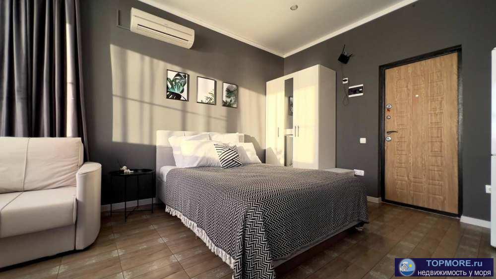 Лот № 180009. Продам студию с видом на море. Отлично сдается круглый год. Клубный дом, закрытая территория, своя...