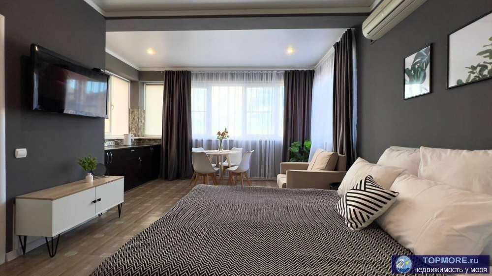 Лот № 180009. Продам студию с видом на море. Отлично сдается круглый год. Клубный дом, закрытая территория, своя... - 1