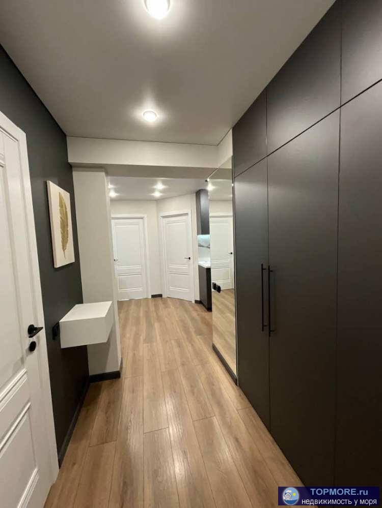 Лот № 183716. Продаётся квартира площадью 55 м² с евроремонтом и мебелью в жилом комплексе комфорт-класса. Планировка... - 2