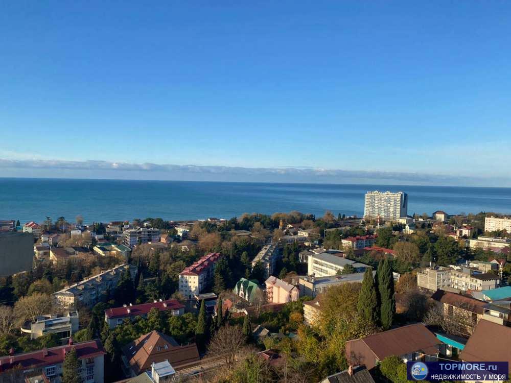 Лот № 184407. В продаже просторная квартира на 12 этаже в Лазаревском районе г. Сочи. Общая площадь - 48 м2.  Из окон...