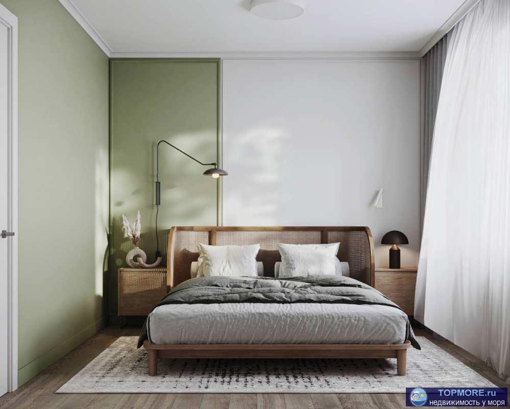 Лот № 186825. Продается уютная квартира с ремонтом в жилом комплексе класса эко-комфорт+ в живописной части...