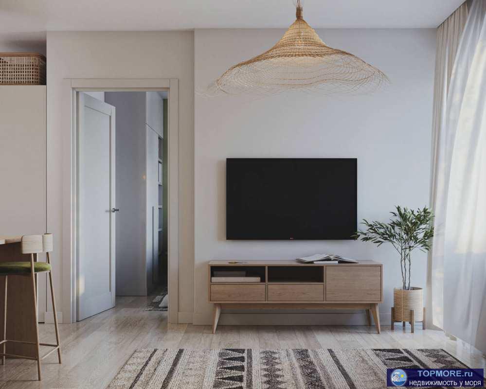 Лот № 186819. Продается уютная квартира с ремонтом в жилом комплексе класса эко-комфорт+ в живописной части...