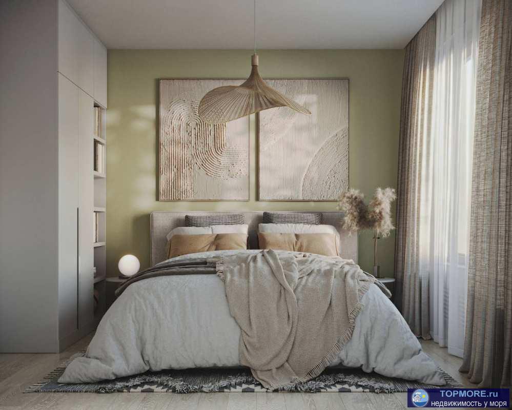 Лот № 186817. Продается уютная квартира с ремонтом в жилом комплексе класса эко-комфорт+ в живописной части...