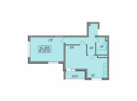 Лот № 186576. Продается 3 комнатная квартира в жк Фрукты. Квартира...