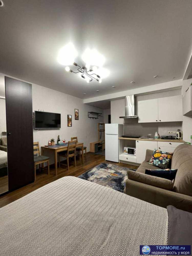 Лот № 186932. Продается студия 25м² Эсто-Садок.Цокольный этаж. Топ локация, до подъёмника 400м. Закрытая территория,... - 1