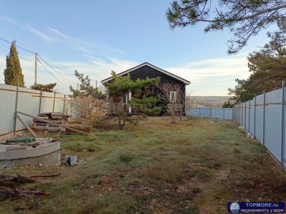 Лот № 75066  Продается новый одноэтажный дом 58 кв.м.  на участке 4 сотки в СНТ Фрегат (Гагаринский округ).  Вблизи... - 1