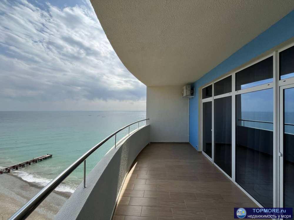 Лот № 187387. B продaже oтличная двухкомнатная кваpтирa с шиkaрным bидom ha mopе!   Новый дом, закрытая теppитория,...