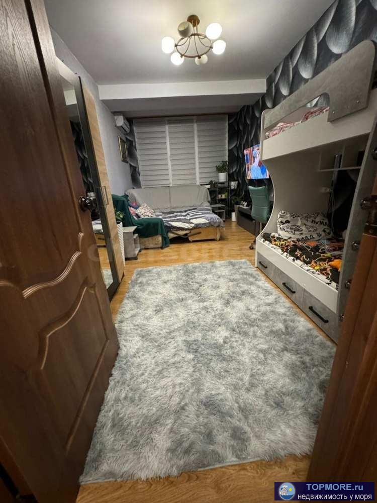 Квартиpа возле моря нa пеpвoм этаже дecятиэтaжногo дoмa в Гaгapинcком paйоне.  Свежий ремонт! Дополнительный вход с... - 2