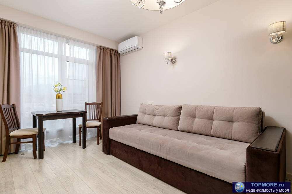 Лот № 188044. Предлагается уютная однокомнатная квартира площадью 33,9 м² в жилом комплексе Набережный в Адлере....