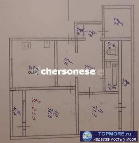 В продаже трёхкомнатная квартира на проспекте Генерала Острякова.  Особого внимания заслуживает тот факт, что... - 2