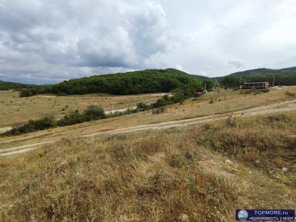 Продаётся земельный участок 8,44 сотки в живописном и экологически чистом районе. Участок имеет уклон ,сверху... - 1