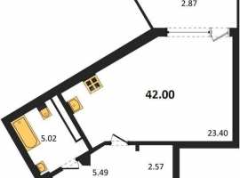 В самом центре Севастополя, на первой линии Черного моря в...