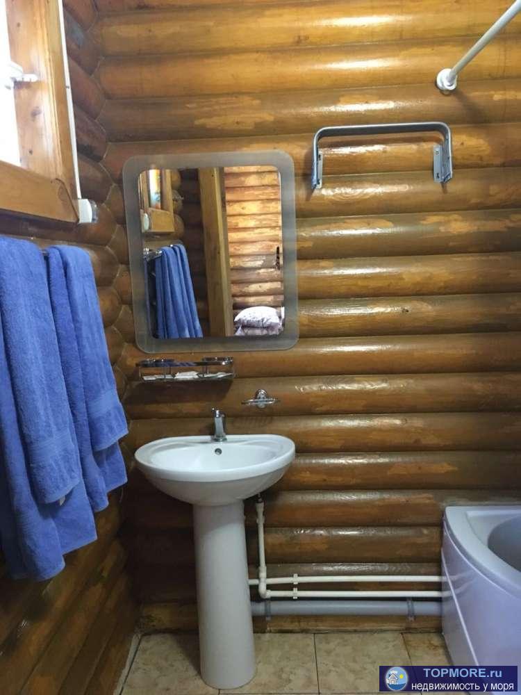 Продаю действующую гостиницу на берегу Азовского моря на 20 номеров. Сруб с оцилиндрованного бревна. Море в 10 мерах.... - 4