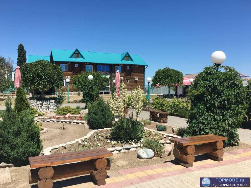 Продаю действующую гостиницу на берегу Азовского моря на 20 номеров. Сруб с оцилиндрованного бревна. Море в 10 мерах.... - 6
