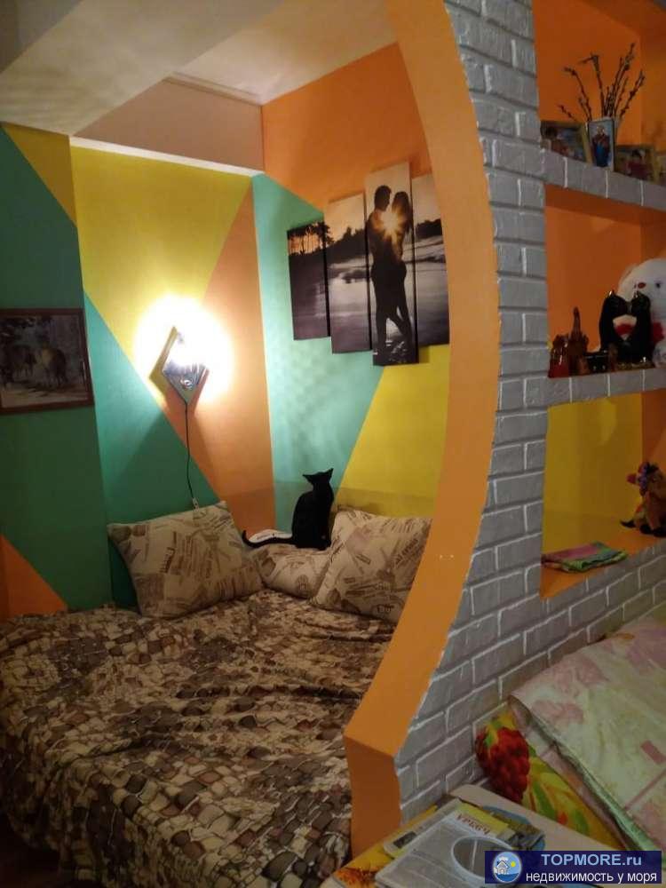 продажа студии улицаФермерская 35, дому 8 лет, ремонт, мебель,техника, 1 большое окно, есть межкомн.перегородка... - 4