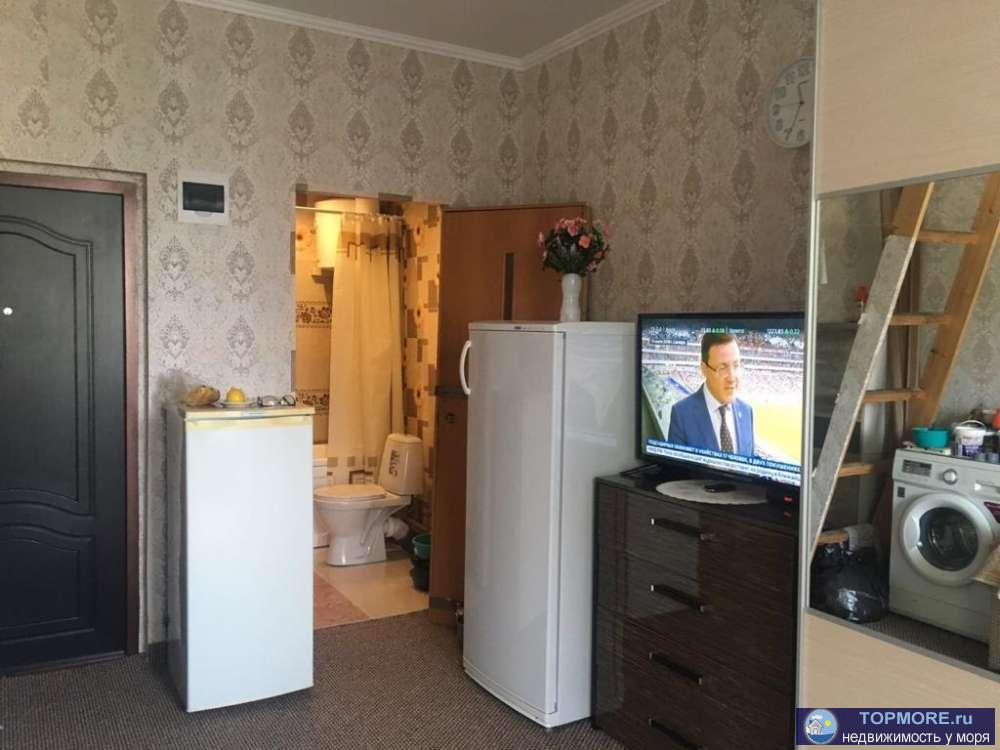 Продаётся студия. Общая площадь 25 кв.м. Совмещенный санузел. Квартира расположена на 8 этаже 9 этажного  монолитного... - 1