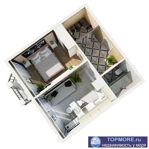 Продаётся 1 комнатная квартира (возможен торг). Общая площадь 36 кв.м площадь комнат 30 кв.м. Совмещенный санузел.... - 3