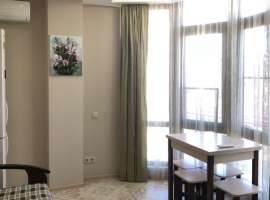 Светлая, уютная квартира с панорамными окнами.  Качественный...