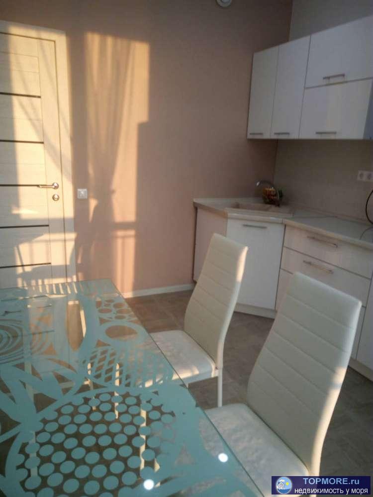 1-ком., Адлер, ул. Медовая, дом 2014 г. постройки, вид на море, 15 мин. ходьбы к морю, современный ремонт, статус-... - 1