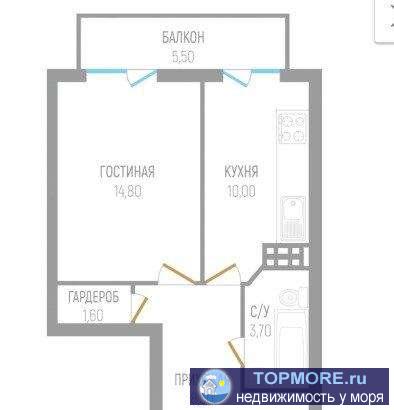 предлагается к продаже хорошая однокомнатная квартира в новом доме.   ГАЗОВОЕ автономное отопление.  Входная дверь...
