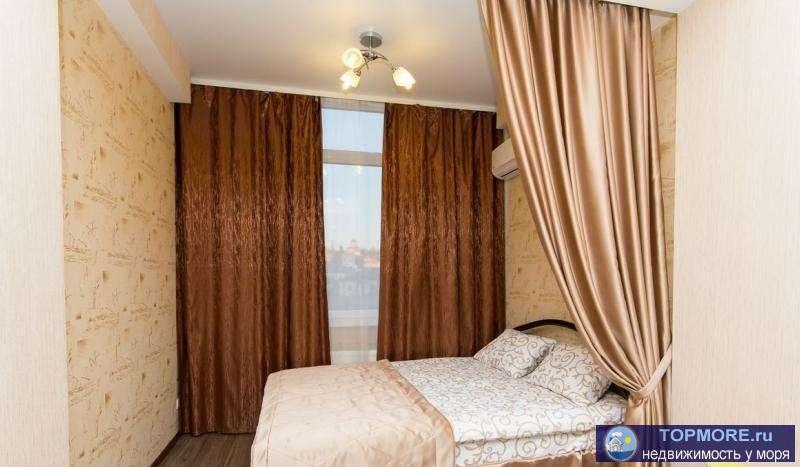 Новый высотный дом в центре Севастополя. Район Артбухты.  Квартира со свежим ремонтом и новой мебелью. Для...