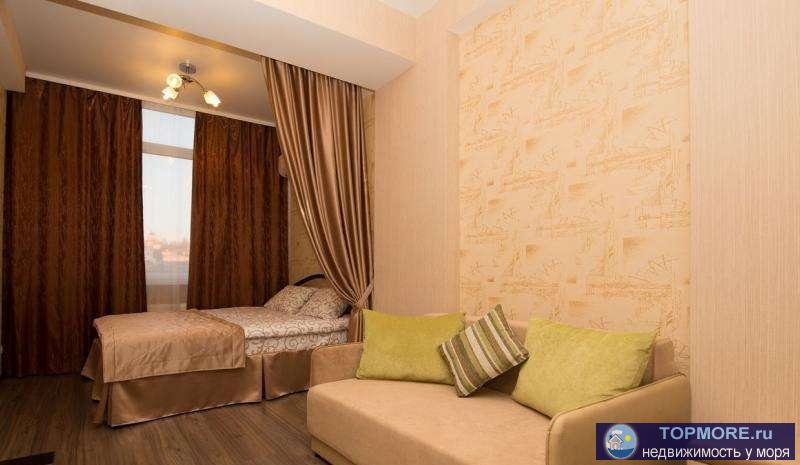 Новый высотный дом в центре Севастополя. Район Артбухты.  Квартира со свежим ремонтом и новой мебелью. Для... - 1