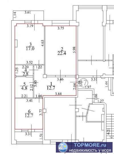 Продается двухкомнатная квартира. Дом 2016 года постройки. Благоустроенный комплекс БАВАРИЯ, застройщик ГРИНВУД.... - 2