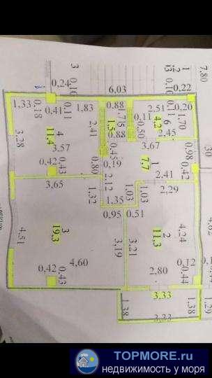 Продается отличная квартира в новом доме в самом востребованном районе города Севастополя на Колобова 21 Б.  В... - 1