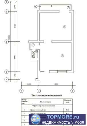    Сдаётся торгово-офисное на ул. Героев Сталинграда 95 кв.м. Первый этаж, отдельный вход, 2 зала + сан.узел.... - 1