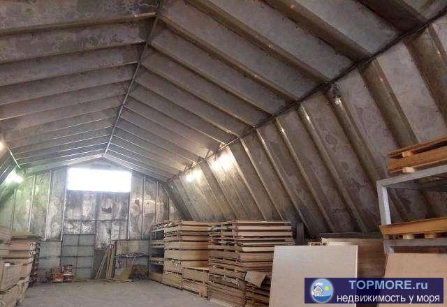 Сдается складское помещение на Индустриальной площадью 360 кв.м.(сухой алюминиевый ангар) и прилегающее каменное... - 2