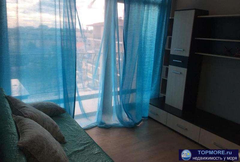 Сдаётся однокомнатная студия в курортном комплексе Рашад. Казачья бухта. Панорамные окна, шикарный вид на море, на...