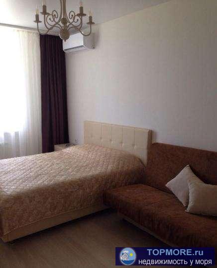 Сдаётся однокомнатная квартира в  ЖК 'Академический' на улице. Парковая, дом 12. Шикарный вид на Чёрное море и Парк... - 1