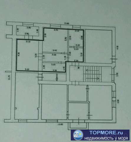Продаю квартиру сталинку в центре города по ул. Карла Маркса. 2 изолированные комнаты 14.6 и 12.6 лоджия 4.2 Требует...