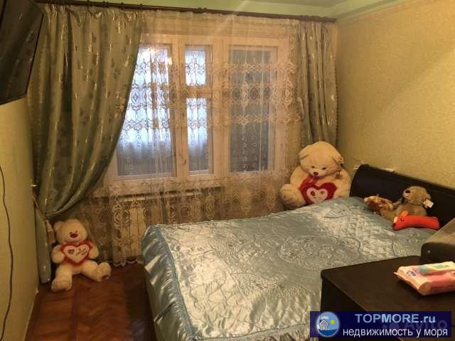 Продаётся 3-х комнатная квартира по улице Калараша 2 !!! Раздельные 3 комнаты (14,7 м/кв; 10,30 м/кв; 16/60 м/кв).... - 2