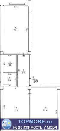 ОТ ЗАСТРОЙЩИКА, БЕЗ ПОСРЕДНИКОВПродажа 3 к.кв. в новом жилом комплексе, рядом с озером Мойнаки в Евпатории. Закрытая... - 2