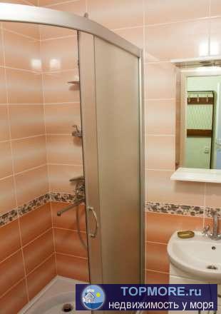 1-к квартира в с. Штормовое, 400 метров до пляжа. Санузел раздельный, котел, стиральная машина, кондиционер,... - 2