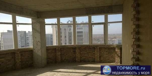 Продается квартира в новом доме. Центр г. Евпатория. Серый ключ, под индивидуальную планировку (почти 60 м кв.без... - 2